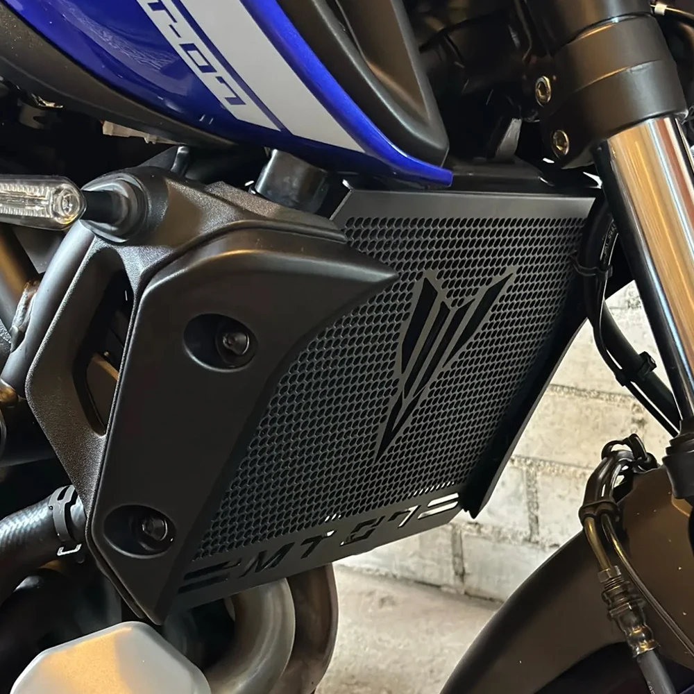 Mt07 2024 para yamaha mt07 MT-07 mt fz 07 2013-2018 2019 2020 2021 2022 2023 motocicleta grade de radiador capa guarda proteção