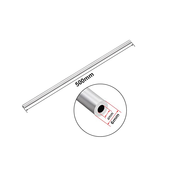 1-10pcs 250/500mm capillary 304 สแตนเลสสตีลรอบ capillary 1-12 มม.ไม่มีรอยต่อตรงหลอดรอบ capillary ความยาวหลอด