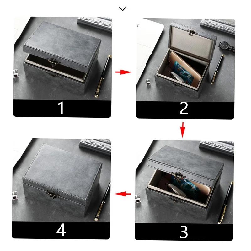 Faraday-Box für Autoschlüssel, RFID-blockierende Box, Diebstahlschutz, schlüsselloser Fob-Schutz, zugelassen, großer Autoschlüssel, sicherer Strahlenschutz-Box