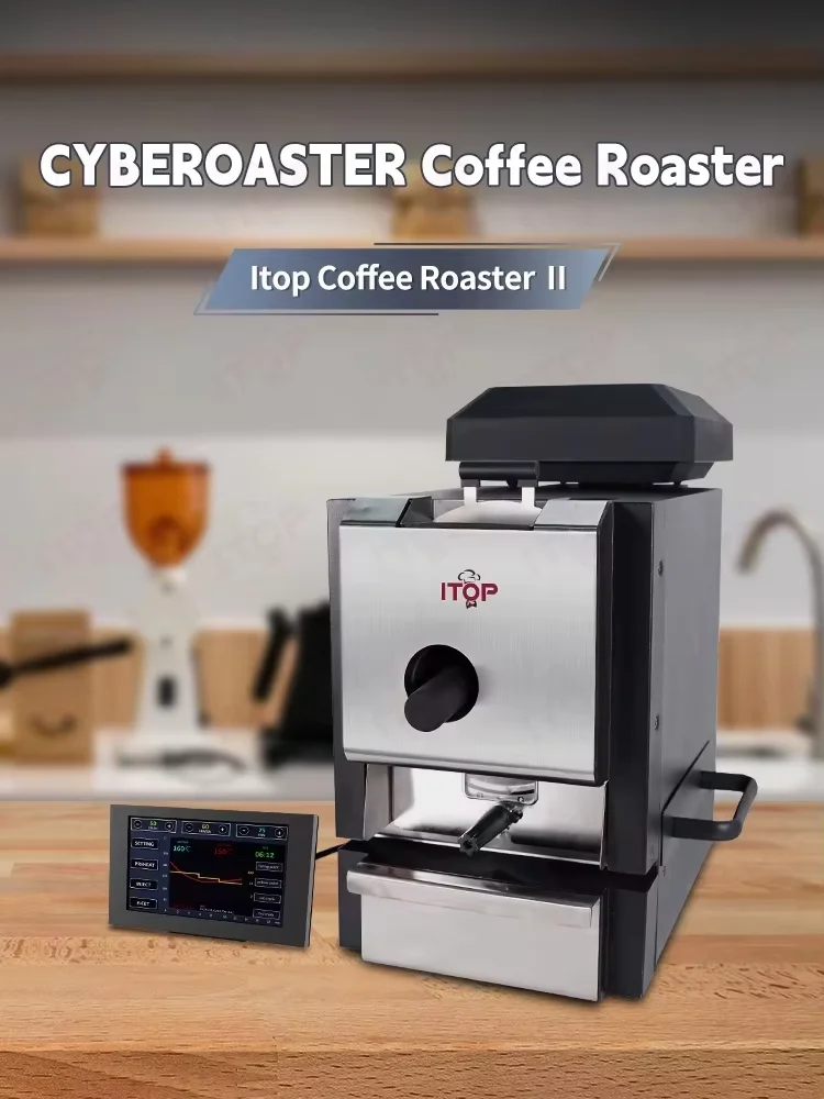 ITOP CBR-2 Generation 2 Electric Coffee Bean Roaster with Artisan System Commercial Roaster Automatic Roasting Machine 110V 220V