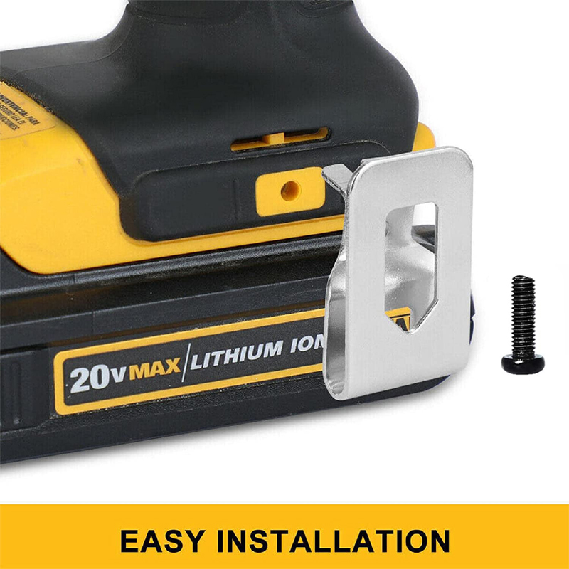 ตะขอคลิปหนีบเข็มขัดสําหรับตัวขับสว่าน Dewalt 20V N 268241   เอ็น 169778   DCD980 เอ็น 086039   DCD985 สว่านไฟฟ้าเข็มขัดตะขออุปกรณ์เครื่องมือไฟฟ้า