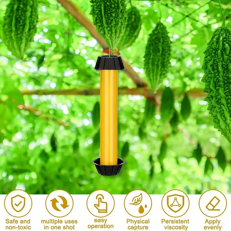 1pc Fly Stick - Trappola per mosche super appiccicosa, trappole per mosche sospese Trappole per mosche per esterni per interni |   Acchiappamosche, Moschettoni, Mosquito e Flyi