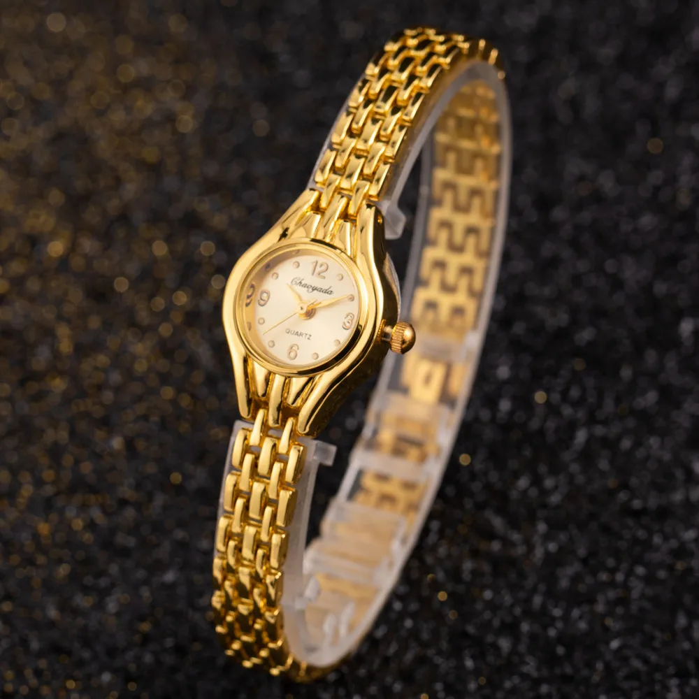 Phụ Nữ Vòng Tay Đồng Hồ Mujer Vàng Relojes Nhỏ Mặt Thạch Anh Giải Trí Đồng Hồ Nổi Tiếng Đồng Hồ Giờ Nữ Nữ Thanh Lịch Đồng Hồ