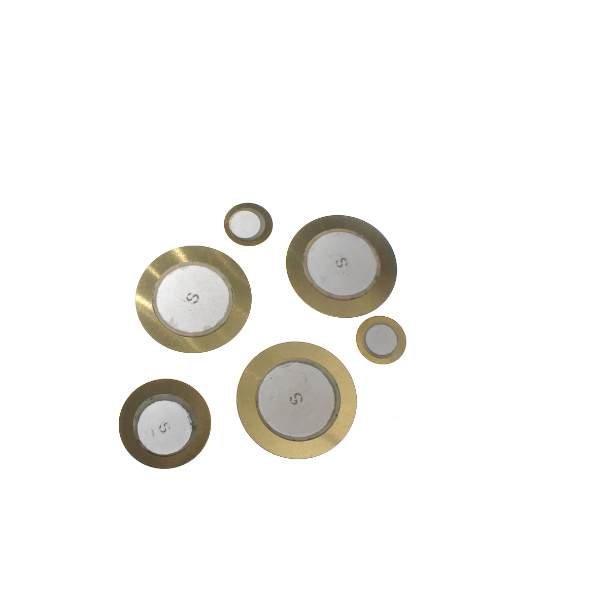 20PCS 12MM 15MM 20MM Piezoelectric Piezo Elements Buzzer Sounder Sensor Trigger Drum Disc Copper Piezo Speaker