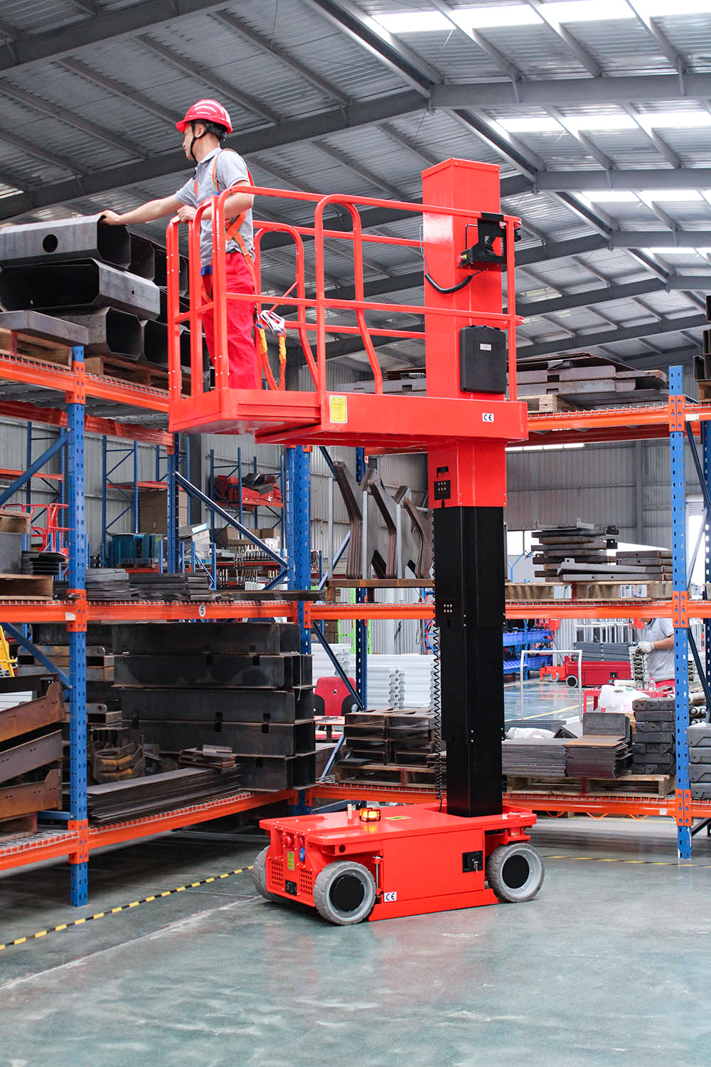 エバーライフ-技術的な高速リフトプラットフォーム、エレベーター作業プラットフォーム、CE付き鉛蓄電池/リチウム電池、3.6m、4.8m、6m