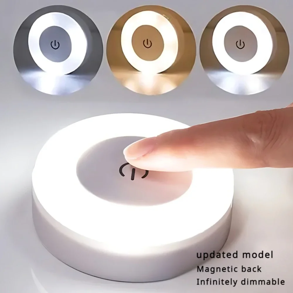 Luz Led portátil para decoración de habitación, lámparas de iluminación para dormitorio con puntada recargable por USB, decoraciones para el hogar, luces decorativas, lámpara de mesa