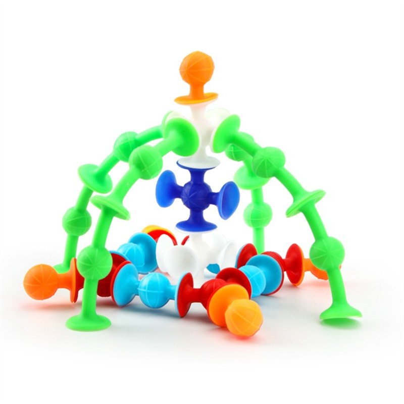 Sucula 子供の教育用吸盤ソフトビルディングブロックさまざまな科学と教育子供の教育エイズ
