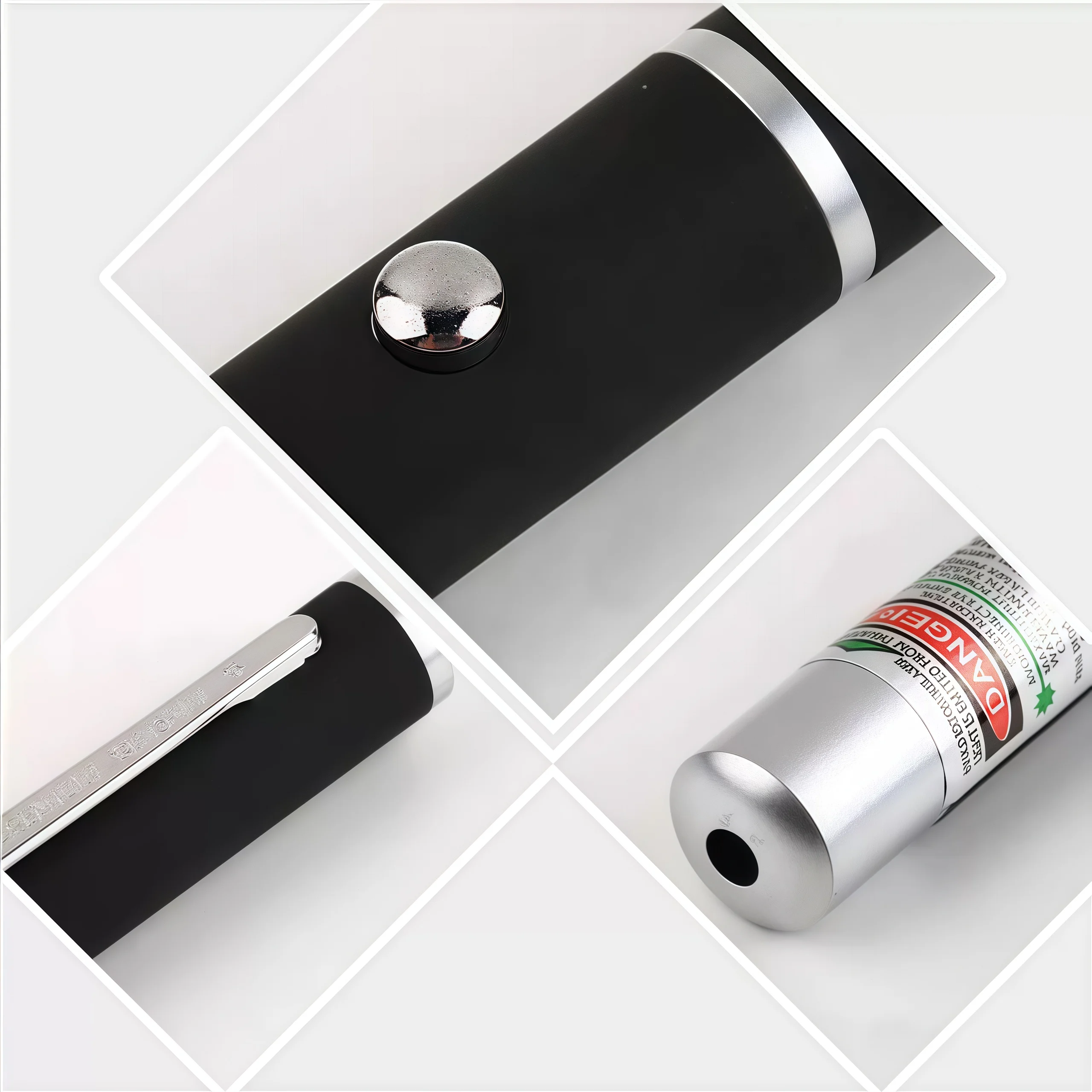 Red Laser Pointer Pen - Long Range Single Point Laser for Cat/Dog Pet Toy, Outdoor Hiking Presentation