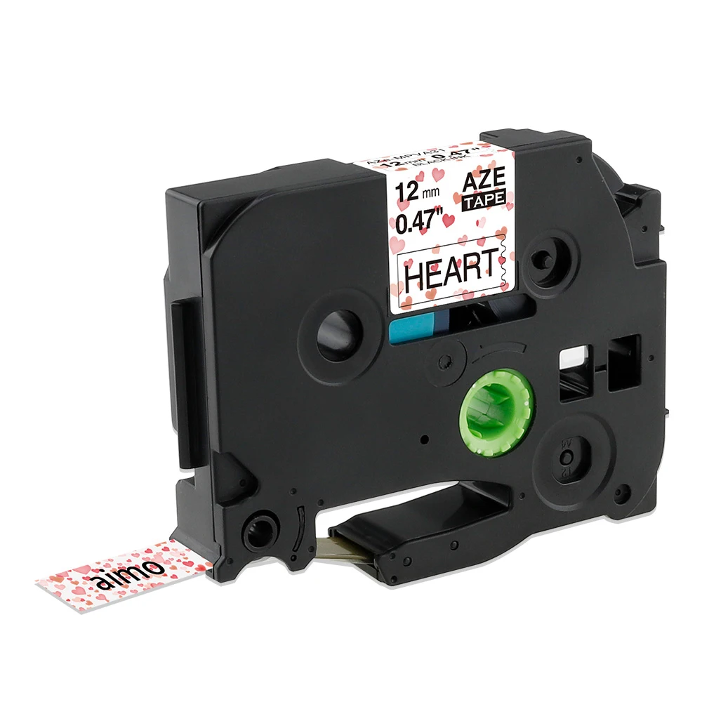 12mm TZe Label TZ 231 TZ Laminated Tape 231 TZ 231 131 MQE31 MQF31 Pattern Compatible for Brother P-touch PT-H110 Label Maker