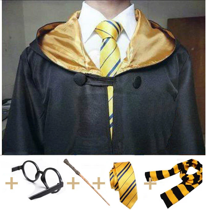 Trang Phục Hóa Trang Haloween Magic Áo Dây Áo Choàng Kèm Thắt Khăn Trẻ Em Người Lớn Trang Phục Tặng Trang Phục Hóa Trang