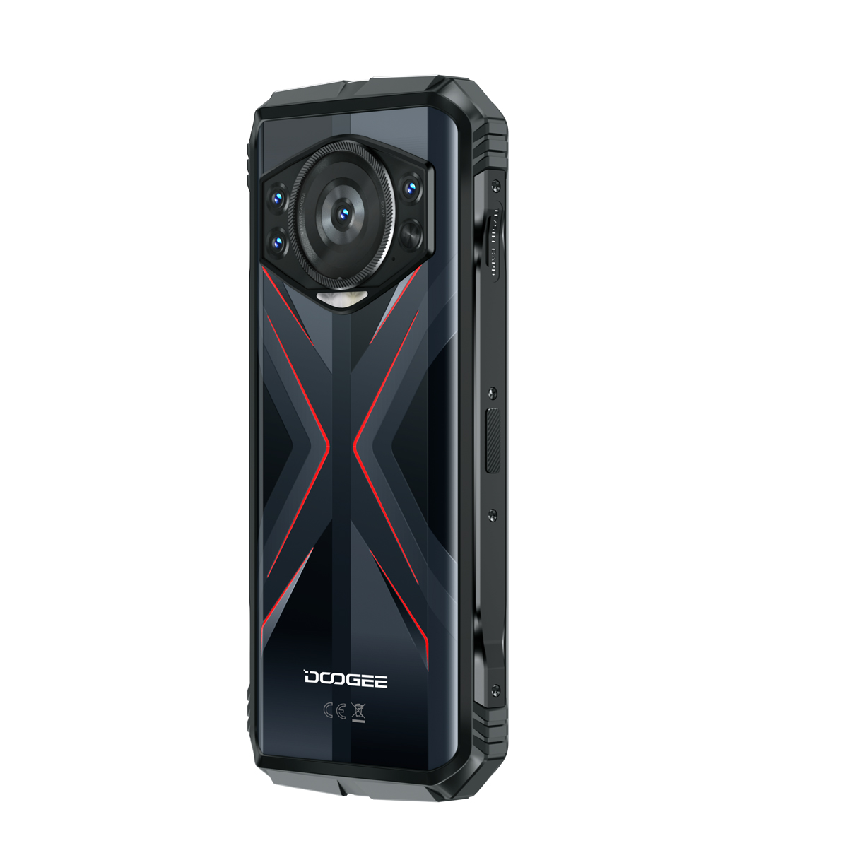 Doogee-S118 Smartphone robusto, 8GB, 512GB, 6,58 "FHD + tela, Helio G99, câmera de 50MP AI, 10800mAh, Android 14, NFC 4G celular