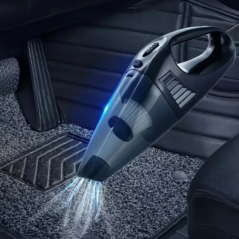 12V Handstaubsauger, Handstaubsauger fürs Auto mit starker Saugkraft, tragbarer Mini-Handstaubsauger fürs Auto