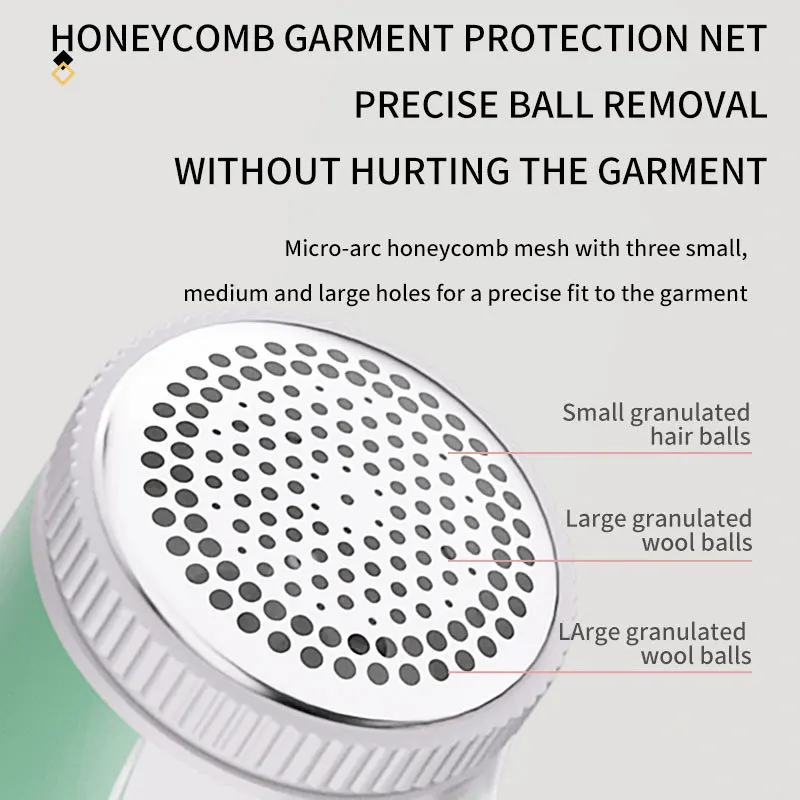 เครื่องใช้ในครัวเรือนไฟฟ้าเครื่องโกนหนวดผ้า Lint Remover Fuzz ไฟฟ้า Fluff แบบพกพาแปรงใบมีด Professional Lint Remover Trimmer