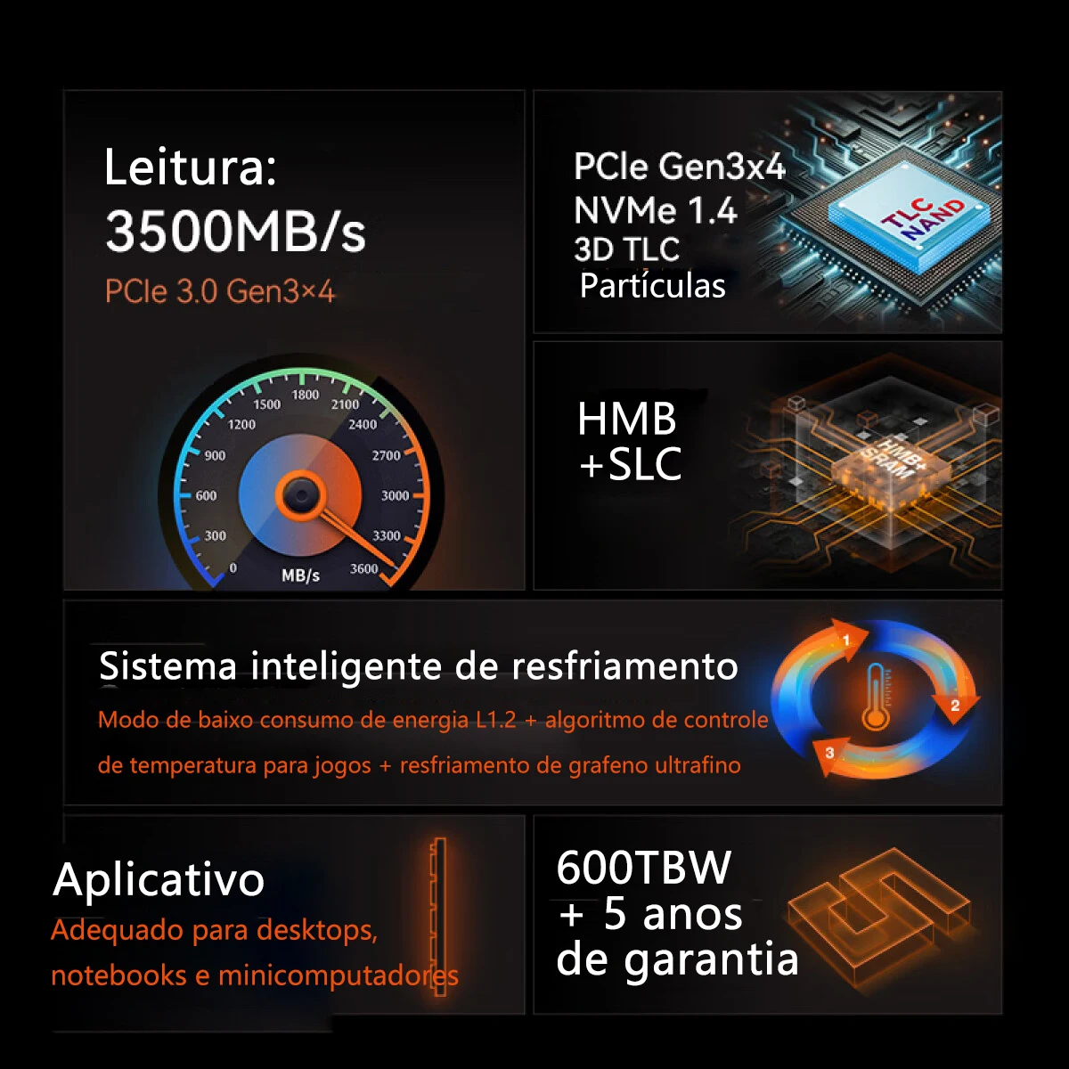 KOOTION X15 M.2 SSD 256GB 512GB 1TB SSD Unidade de estado sólido M2 SSD M.2 NVMe PCIe Disco rígido interno para laptop desktop MSI Dell HP