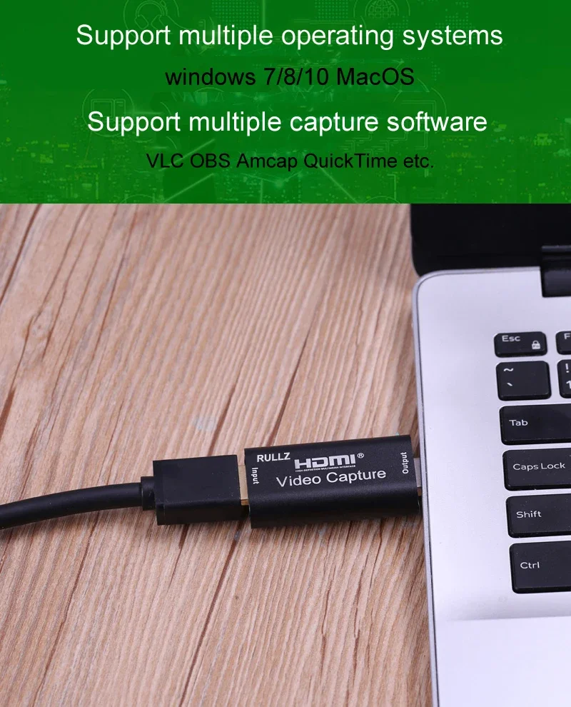 USB 2.0 Video Capture Card 1080P USB 2.0 HDMI Game Grabber Box For DVD Camera PC Recording Placa De Video Live Streaming PS4