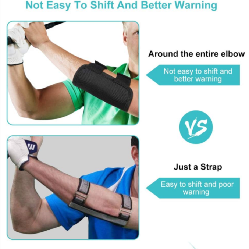 Ayuda de entrenamiento de Swing de Golf, codo, brazo recto, ayuda de entrenamiento de Golf, soporte de corrección de postura de Swing de Golf para entrenamiento de principiantes