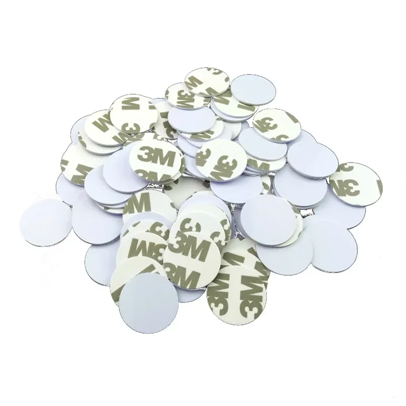 5YOA RFID Smart Chip ID Stickers T5577 Coin Sticker Card 125kHz 25mm Rewritable 5/10/20 Pcs Em4305 Badge Key Token Label