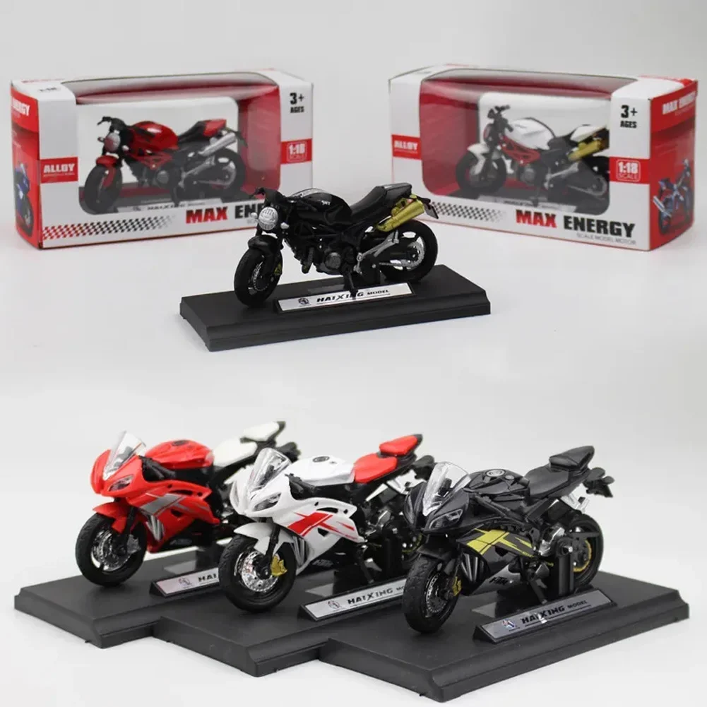 1:18 Domowe zabawki dla dzieci, plastikowe samochody, dekoracje, pojazdy terenowe, kolekcja, model biurowy, zabawka, motocykl odlewany, symulacja, przenośny