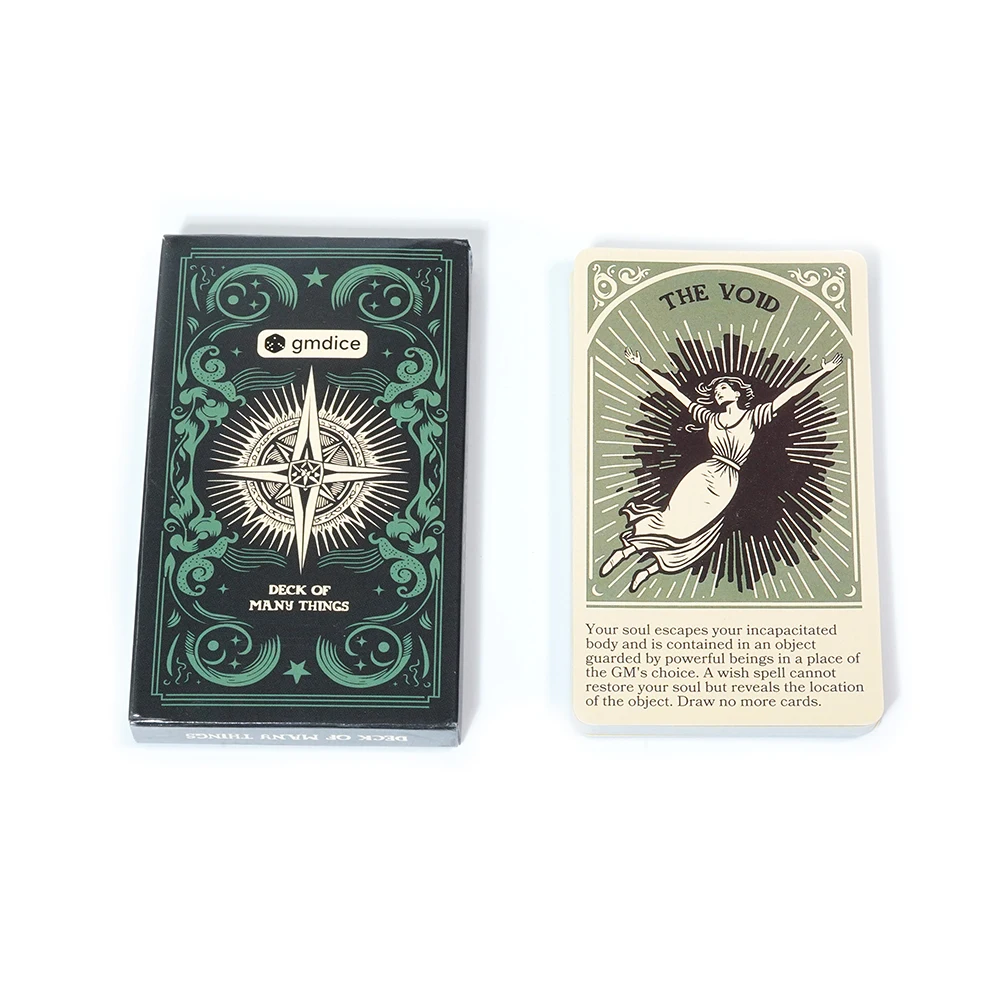 D&D Deck of Many Things: เกมไพ่ดาดฟ้า Manifestation ทางกายภาพ