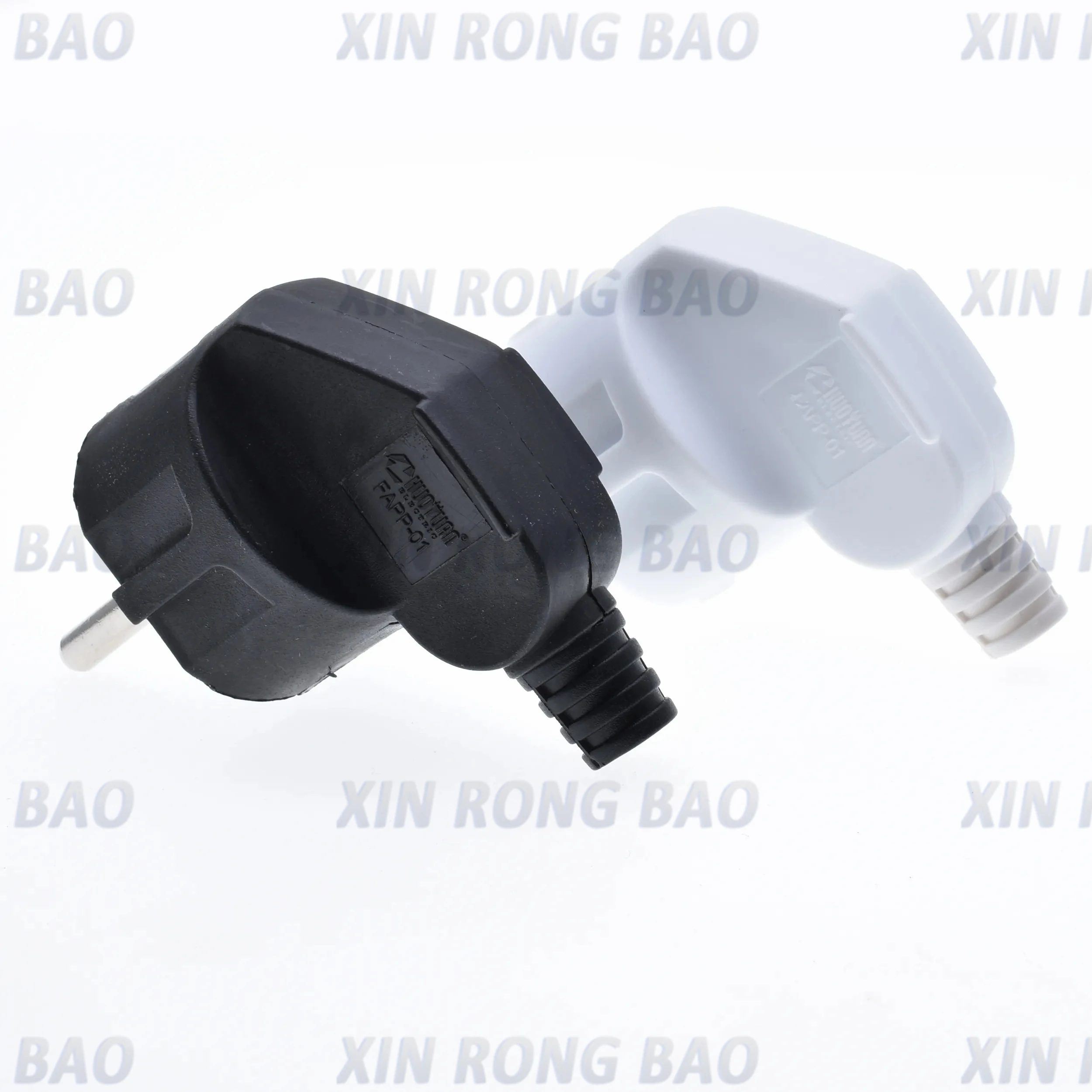 Adaptador de corriente alterna de la UE, Cable conector de 16A y 250V, enchufe eléctrico, adaptador convertidor macho coreano blanco y negro, enchufe desmontable