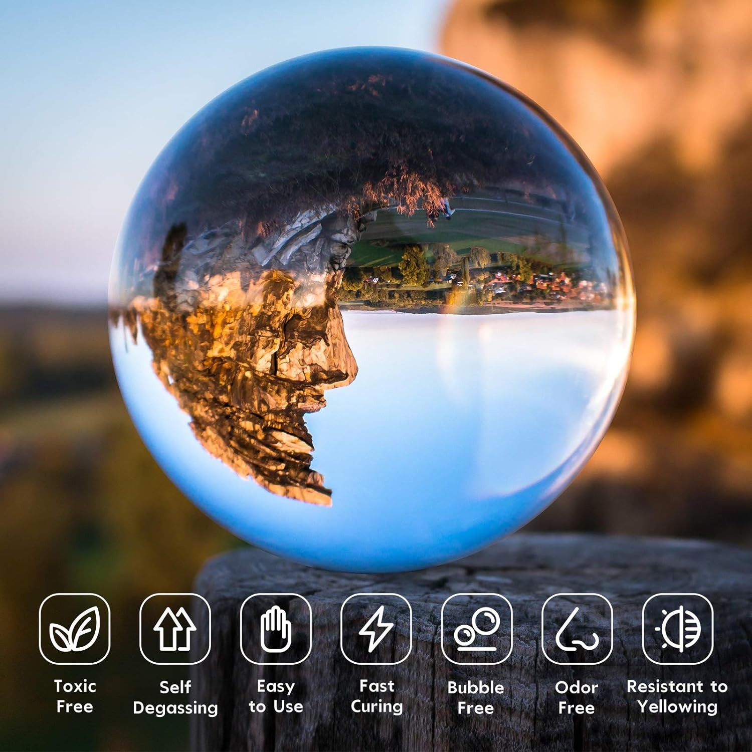 ジュエリー作り用のエポキシ樹脂,クラフト用のUV硬化ガラス,300g