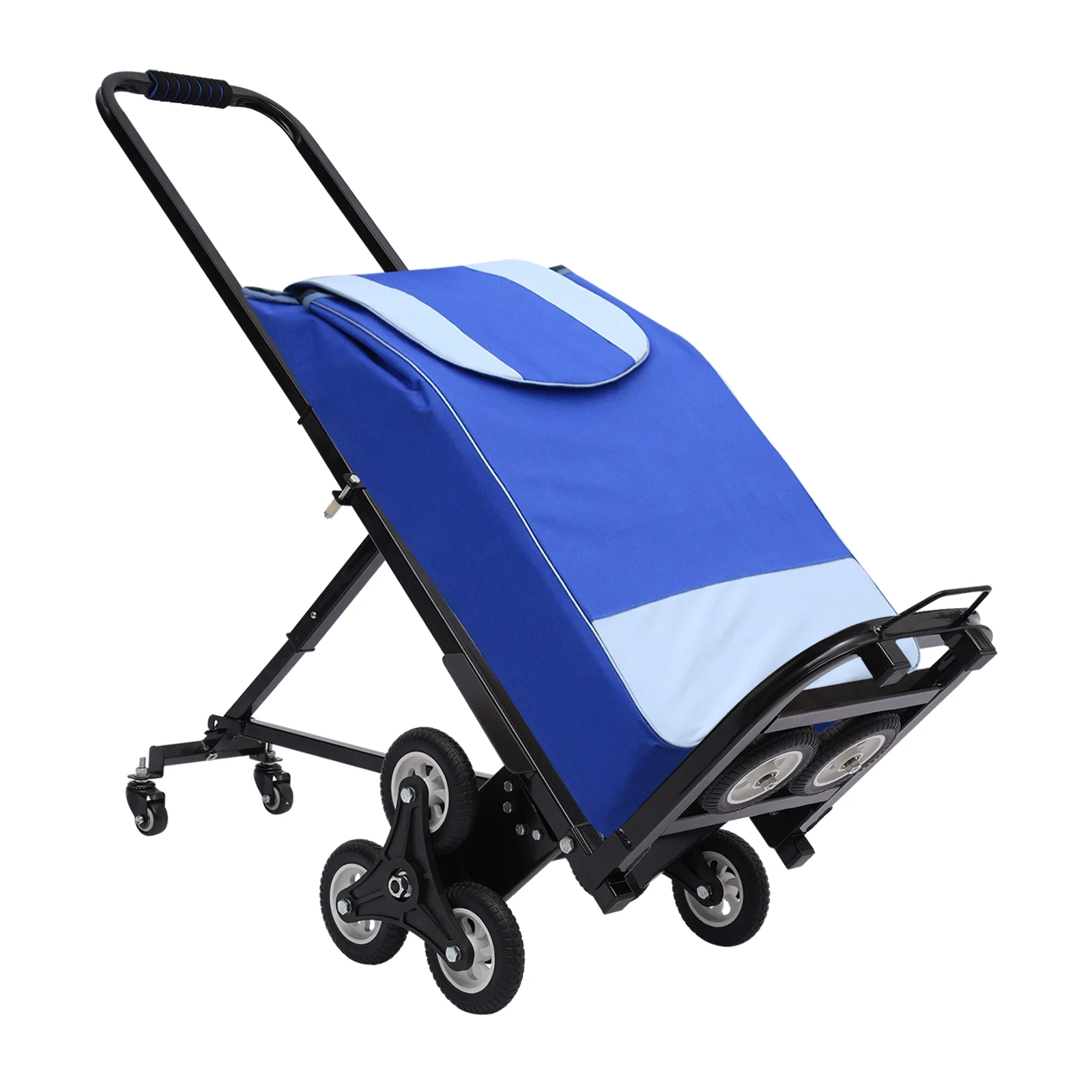 Stair Climbing Cart Portable Staircase Climber Moving Heavy Objects Tool 330/460LBS 10/6 Wheels