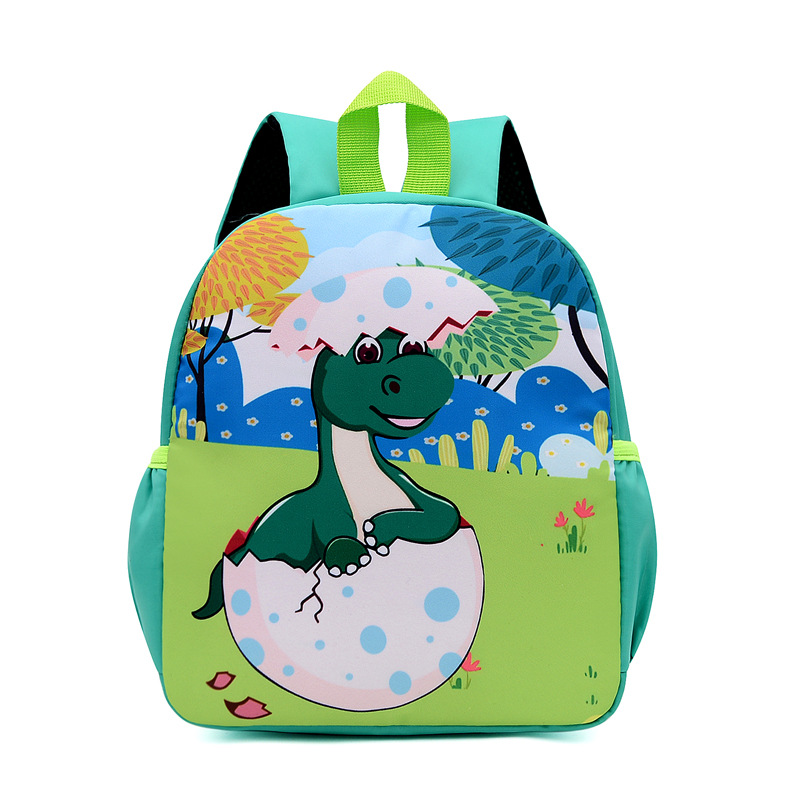 Novas crianças mochila saco de escola dos desenhos animados bonito dinossauro impresso mochila jardim de infância escola primária bookbag
