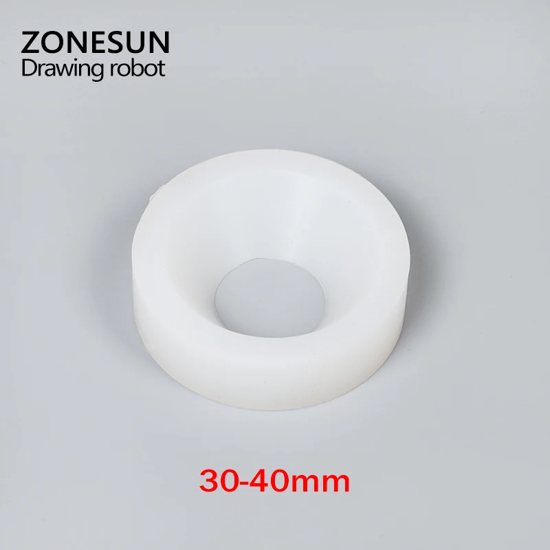 Zonesun Nắp Vặn Vít Chuck, Nắp Chai Adoptor Của Đóng Nắp Máy, Silicone Gắn Mũ Chuck, 10-50 Mm, Chống Mài Mòn
