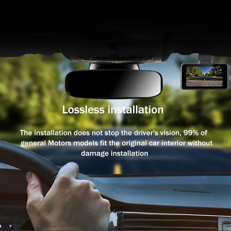 HD Dashcam drahtlose WiFi-Verbindung vorne und hinten Dual-Objektiv mit Reverse Video Auto Black Box