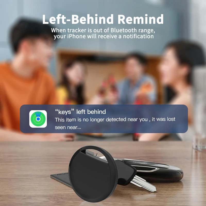 5er-Pack Smart Air-Tag (nur IOS), funktioniert mit Apple Find My (nur iOS), GPS Global Positioning Smart Tracker für Schlüsseltasche, Auto-Geldbörse