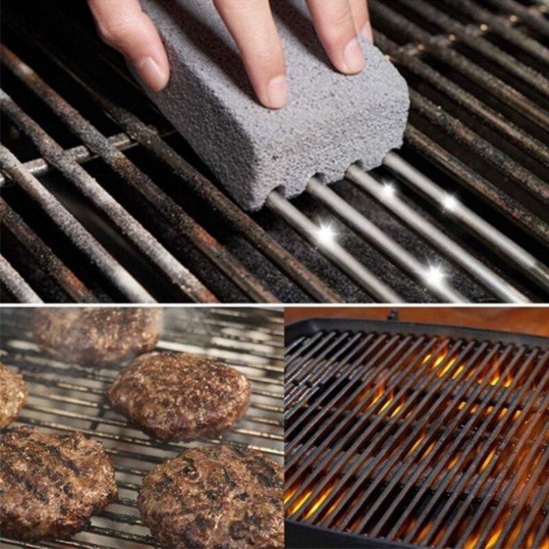 Brique de nettoyage pour barbecue en plein air, outil de plaque de cuisson, résistant aux hautes températures, brosse G