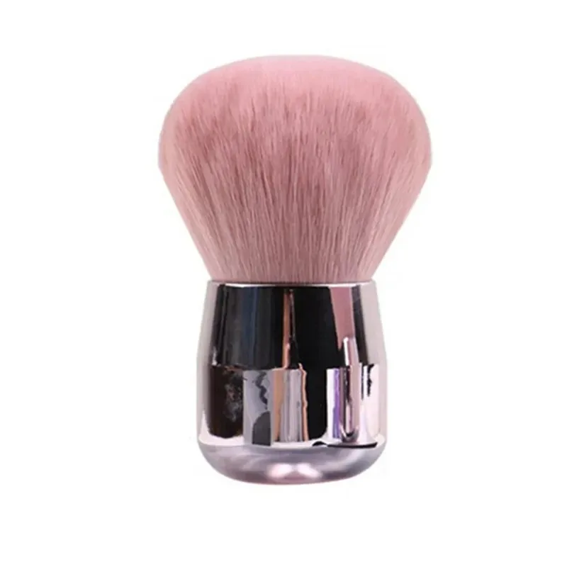 1PC มืออาชีพเล็บ Art แปรงเห็ดรอบสีเจลทําความสะอาดฝุ่น Make Up แปรงออกแบบเล็บ Accessorie อุปกรณ์เครื่องมือ