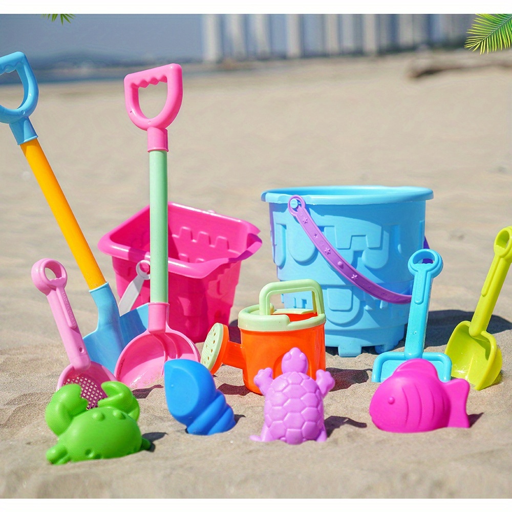 Kinder Strand Spielzeug Set Baby spielen in Wasser und Sand große Sands chaufel Strand Eimer Sand Grab werkzeug Sand Spielzeug zufällige Farbe