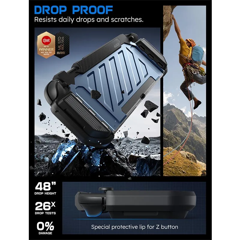 SUPCASE Dockable UB Pro-funda protectora de grado militar, accesorios For Nintendo Switch 2 Case (2025)