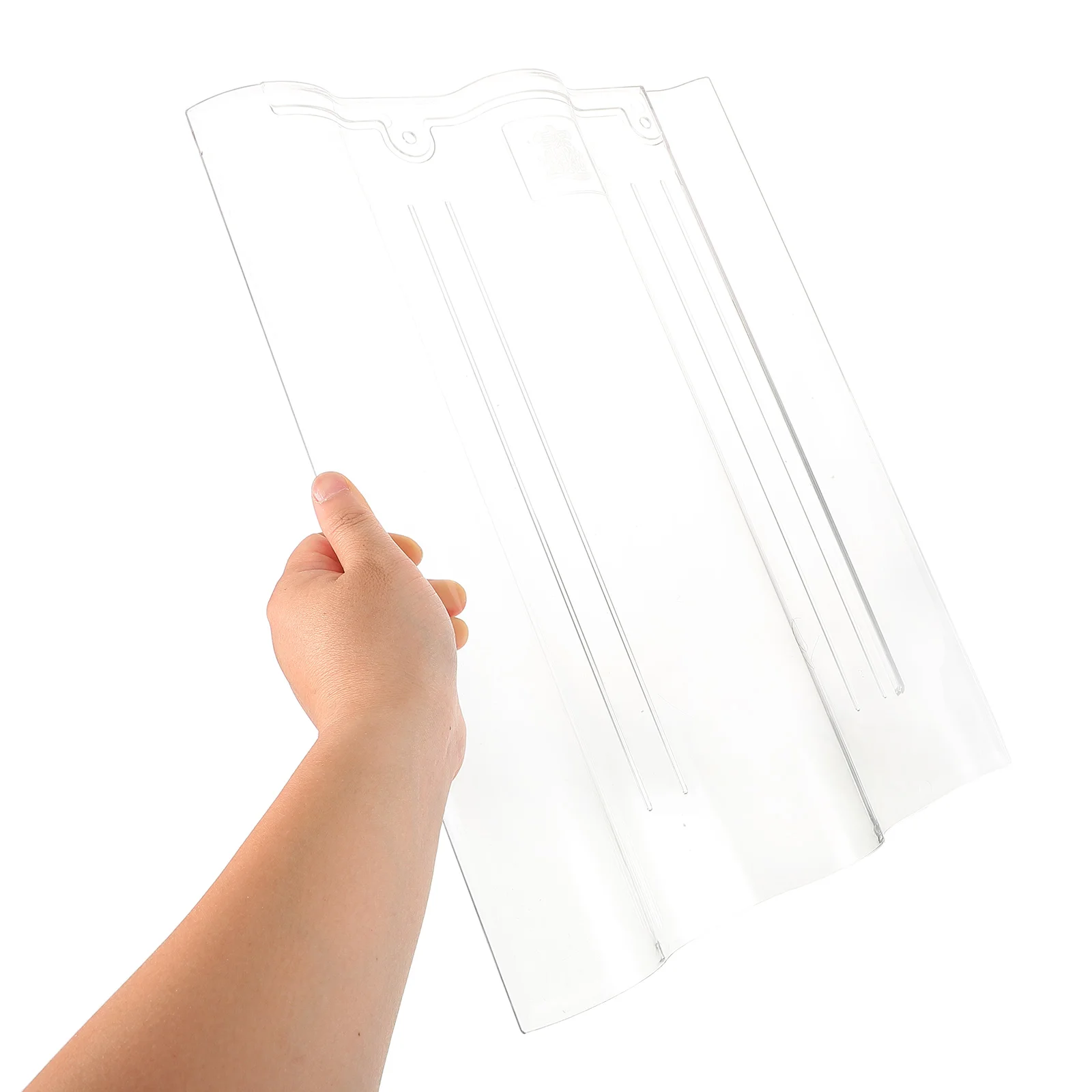 Transparent Roof Tile Panels Waterproof Plastic Roofing Sheets Easy Installation Clear Roof Panels for Garden Greenhouse