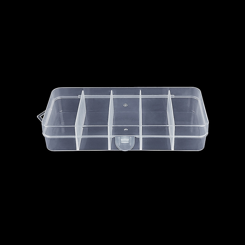 โปร่งใสส้อมผลไม้จัดเก็บกล่องพลาสติกคอนเทนเนอร์สําหรับเด็กส้อมผลไม้Organizerกล่อง