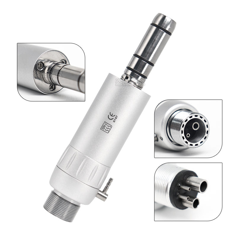 Tandheelkundige 2 Gaten 4 Gaten Luchtmotor E-Tape Lage Snelheid Handstuk Kit Contra Hoek Rechte Neus Handstuk Tandheelkunde tool