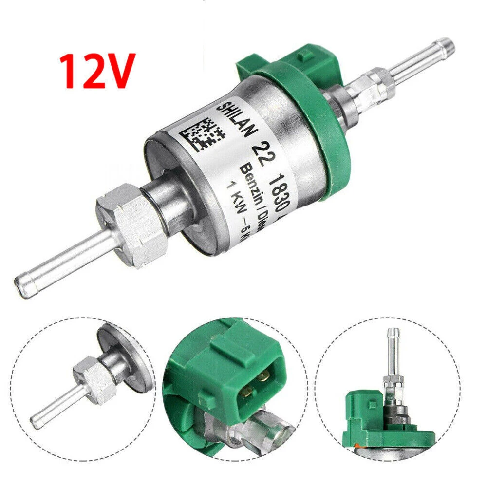 Bomba de combustible para calentador de coche de Metal ultrasilencioso Universal 12V 5KW bomba de calentador de aire diésel