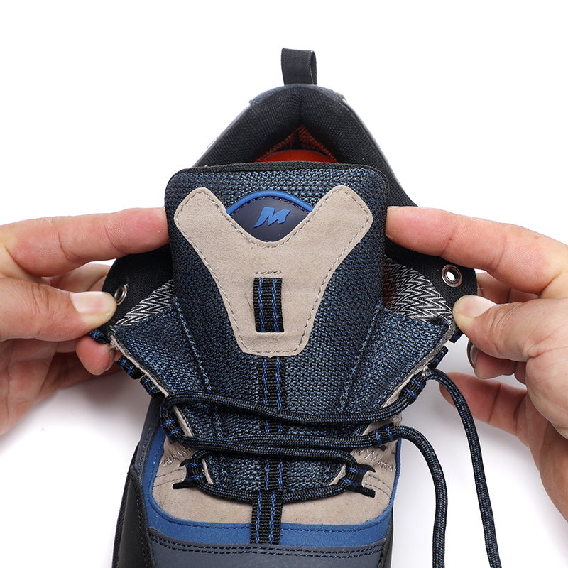 Zapatos de Trekking para amantes del aire libre, zapatos de senderismo impermeables para hombres, botas de montaña de cuero genuino, zapatos tácticos de caza en el bosque