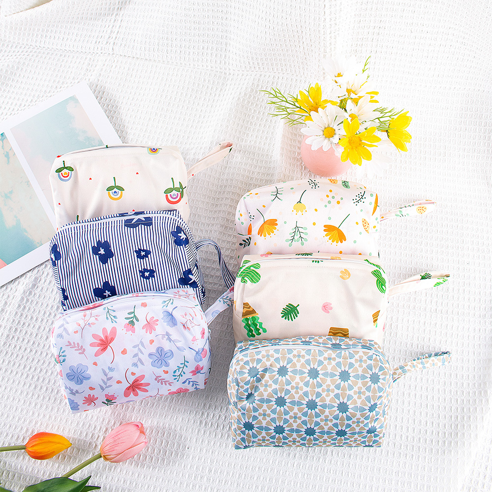 Biaiポーラーフリース生理用ナプキンセット,洗える月経用ナプキン,再利用可能な授乳用ナプキン,女性用のバランスの取れた布,月経ギフト,トレンディ