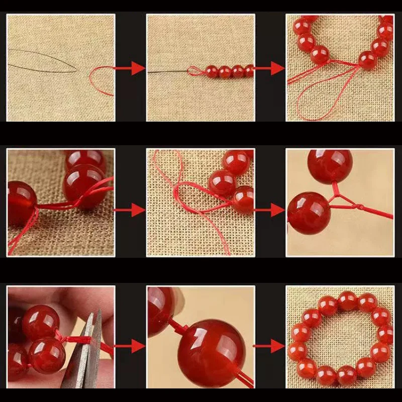 Hilo de joyería de 40M y 0,7mm, cordón elástico para cuentas, hilo de línea de cadena de cristal para fabricación de joyería, pulseras de cuentas, cuerda DIY