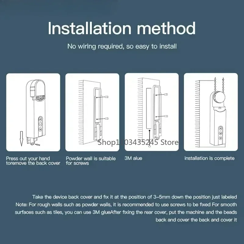 Tuya Smart Blind Motor Wifi automatische elektrische Rollladen Schatten App Steuerung Heben Vorhang Öffnen Schließen Treiber