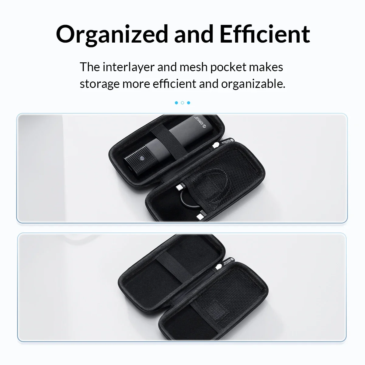 ORICO Ssd Nvme M2 funda protectora para disco duro para carcasa externa M.2/M.2 SSD/Cable USB/bolsas de almacenamiento de gran capacidad para disco U