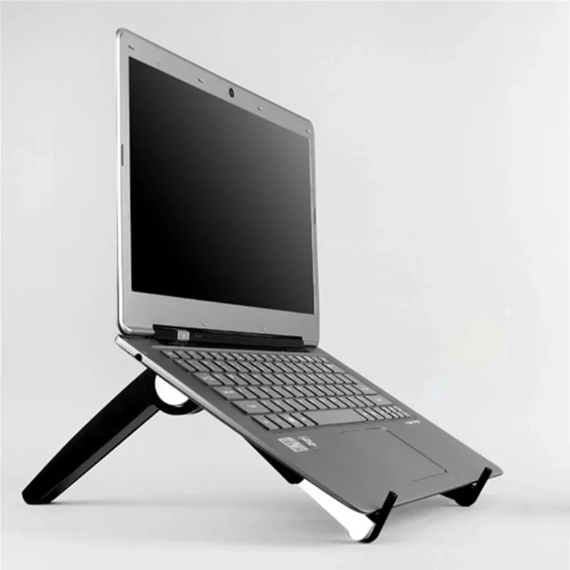 Soporte de ángulo ajustable para ordenador portátil, soporte de refrigeración para tableta, escritorio plegable