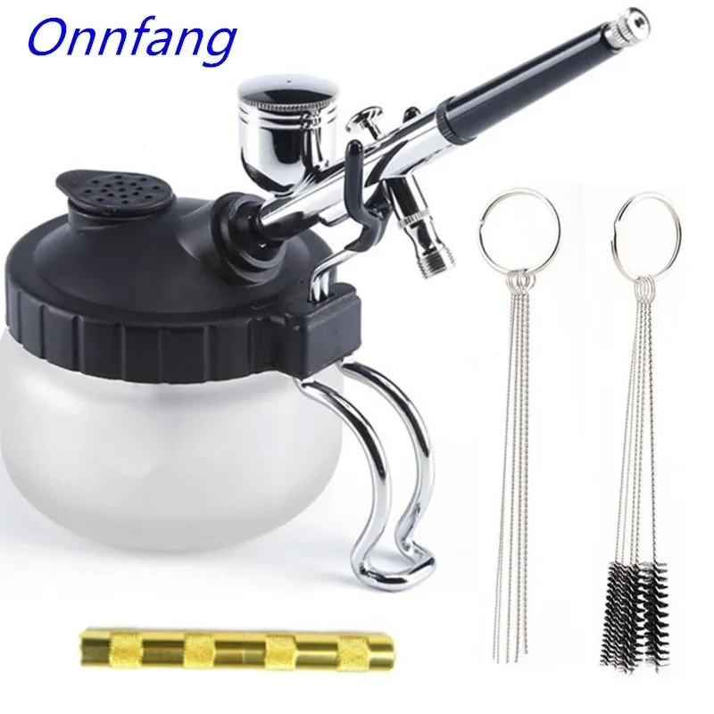 Bình Bơm Phun Vệ Sinh Bình Ổn Định Bình Đựng Sơn Ga Thủy Tinh Chai Lọc Mờ Máy Nén Tùy Chọn Bộ A-C