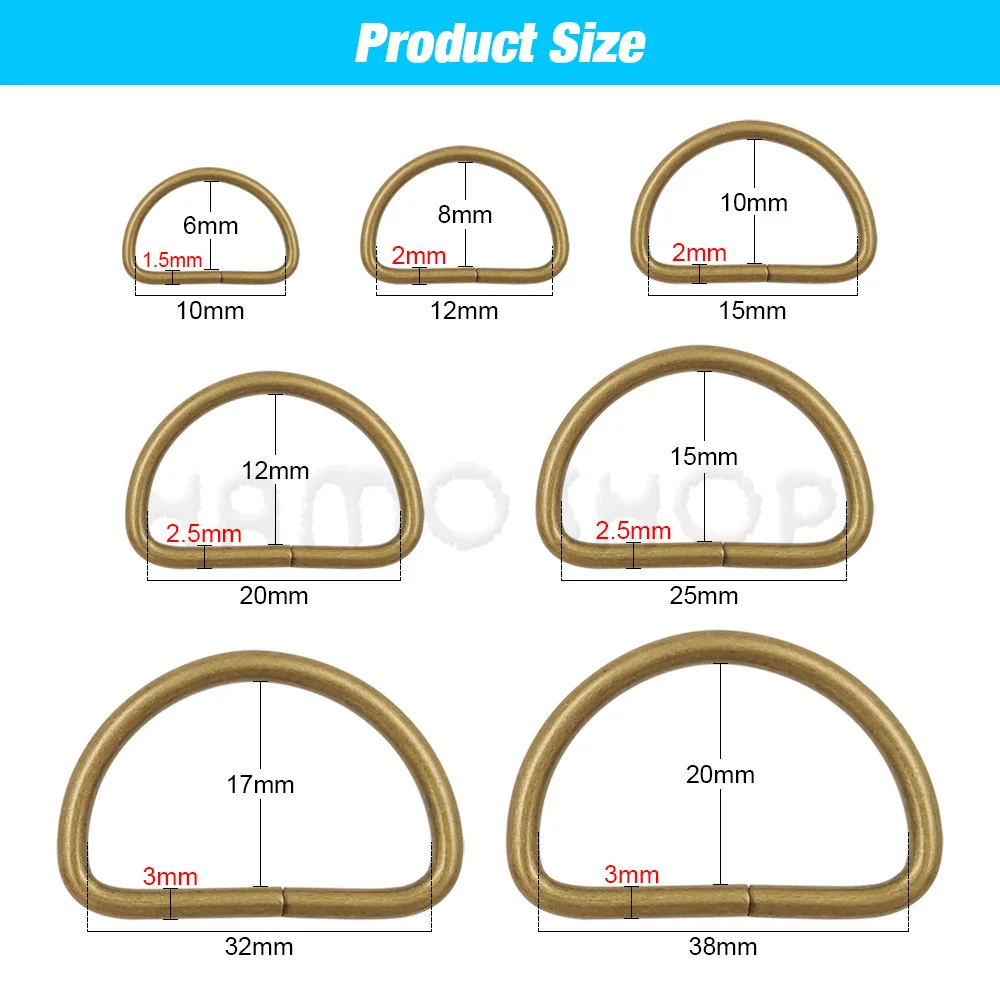 20-1000 Chiếc Kim Loại D Vòng Điều Chỉnh Được Được Khóa Webbing Lưng Dây Túi Chó Mèo Cổ Dây Chuyền Khóa tự Làm Accessorie