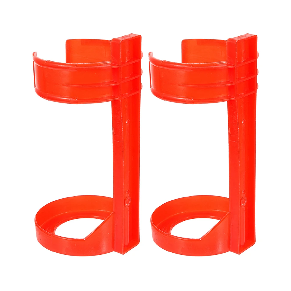 2pcs Car Fire Extinguisher Mounting Bracket Automotive Boat Home Portable Kit Wall Hanger Secure Fixing Easy Access