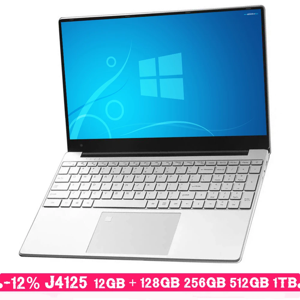 CARBAYTA-Computador portátil Intel, 15.6 Polegada, Windows 10, 11 Pro, 1920x1080, 12GB de RAM, 256GB, 512GB SSD, Porta HDMI, Preço Baixo