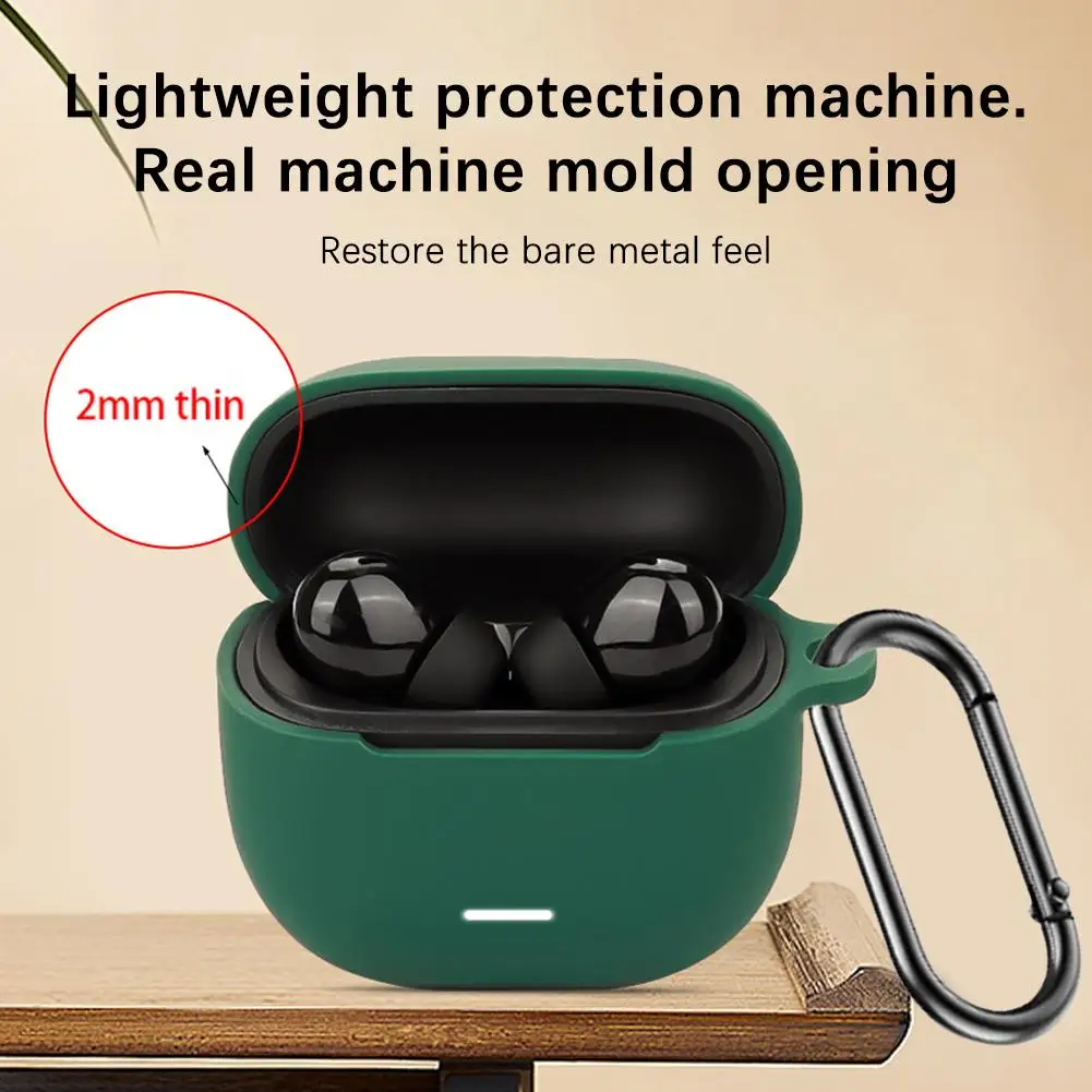  for redmi Buds 6 Lite Case Earphone Silicone Cover True High-end Wireless Bluetooth Earphone Protective Sleeve With Keyring