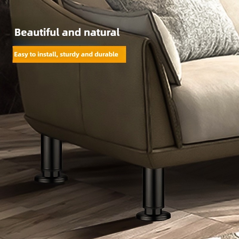 1PCS Teleskop Einstellbare Bett Strahl Unterstützung Beine Hohe Qualität Platz Zimmer Büro Möbel Stuhl Beine Verlängerung Metall Sofa Füße